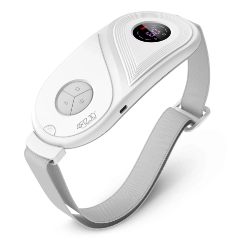 Pas menstruacyjny rozgrzewający na bóle miesiączkowe - biały