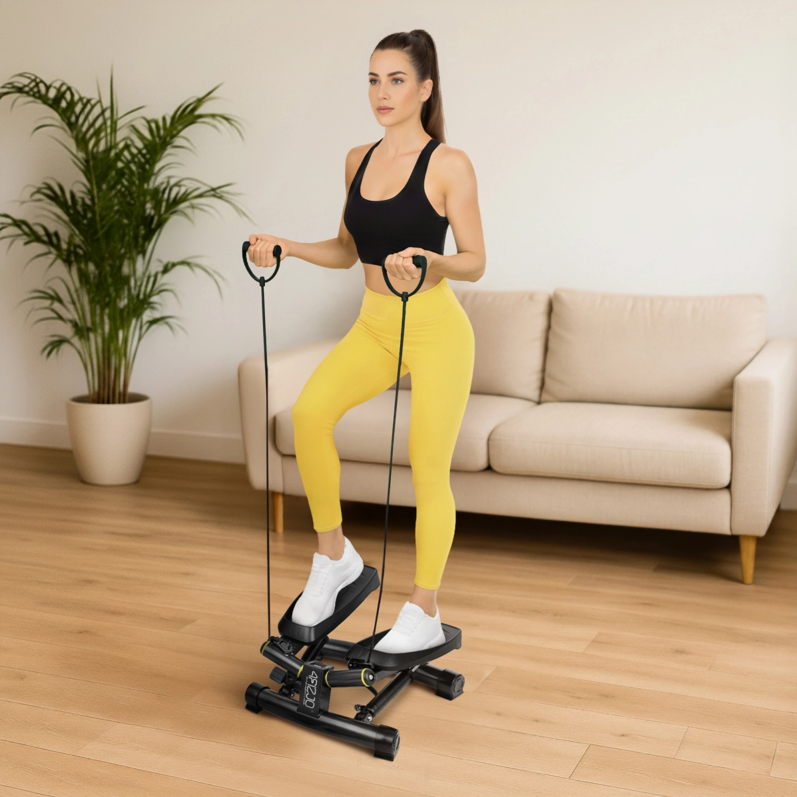 Kompaktowy mini stepper skrętny PRO z ekspanderami