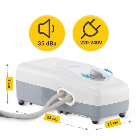 Materac przeciwodleżynowy PRO z pompą