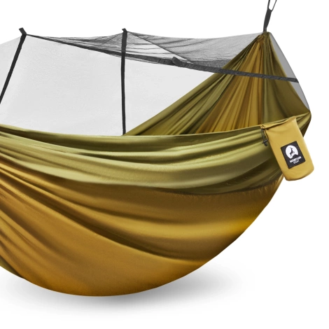 Hamak turystyczny dwuoosobowy z moskitierą Mountain Goat