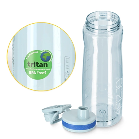 Butelka sportowa na wodę 850 ml niebieska