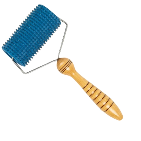 Wałek wieloigłowy do masażu Lyapko 5,0 bez niklu niebieski