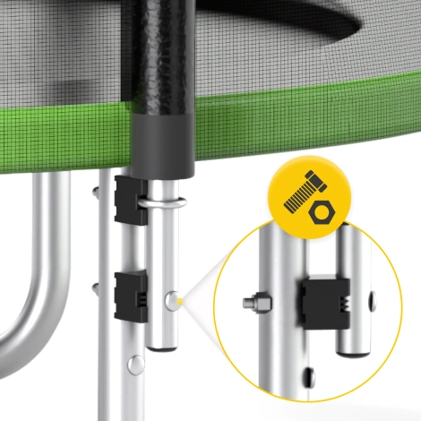 Trampolina ogrodowa dla dzieci CLASSIC 312 cm 10 FT