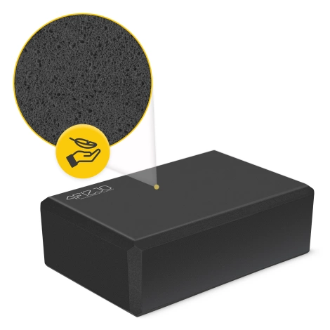 Kostka piankowa do jogi czarna
