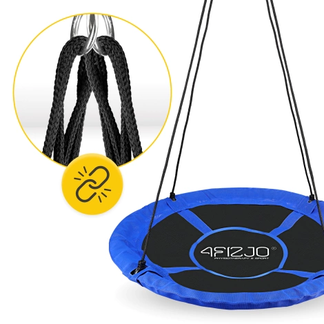 Huśtawka ogrodowa dla dzieci XL Bocianie Gniazdo 110 cm