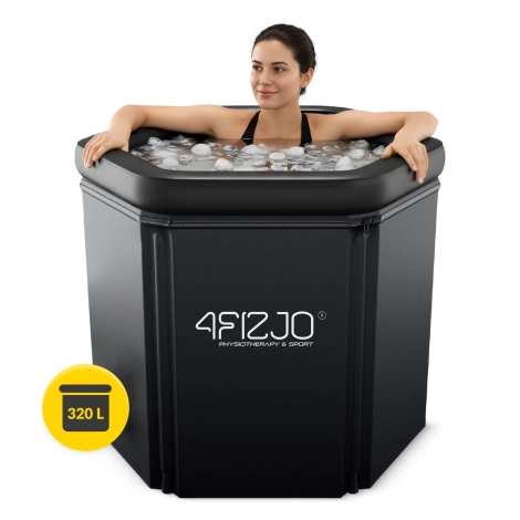 Przenośna wanna do morsowania i regeneracji PRO z systemem chłodzenia