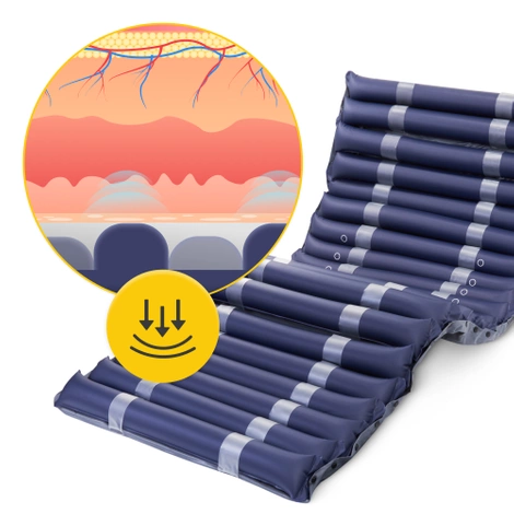 Materac przeciwodleżynowy PRO z pompą