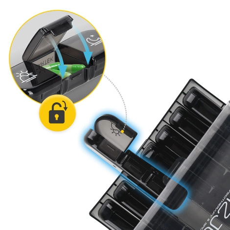 Organizer na leki tygodniowy TRAVEL