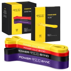 Zestaw 4 gum oporowych do ćwiczeń POWER BAND