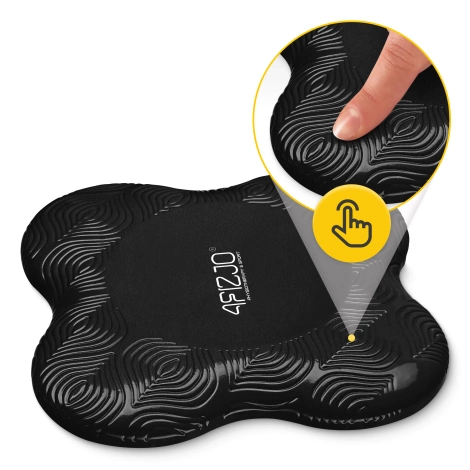 Podkładki pod kolana do jogi czarne