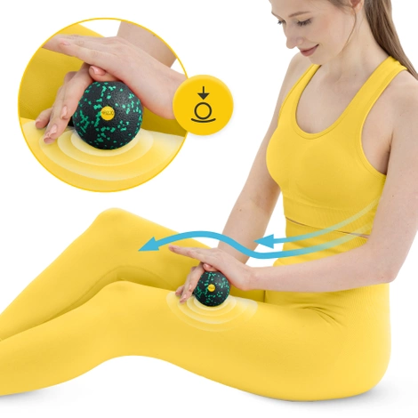 Piłeczka do masażu EPP 8 cm zielona