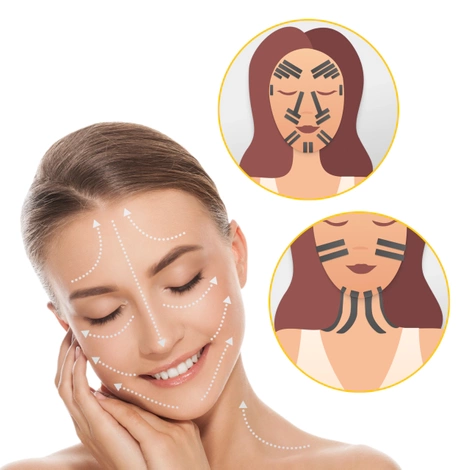 Taśma do kinesiotapingu 5 m x 1 cm