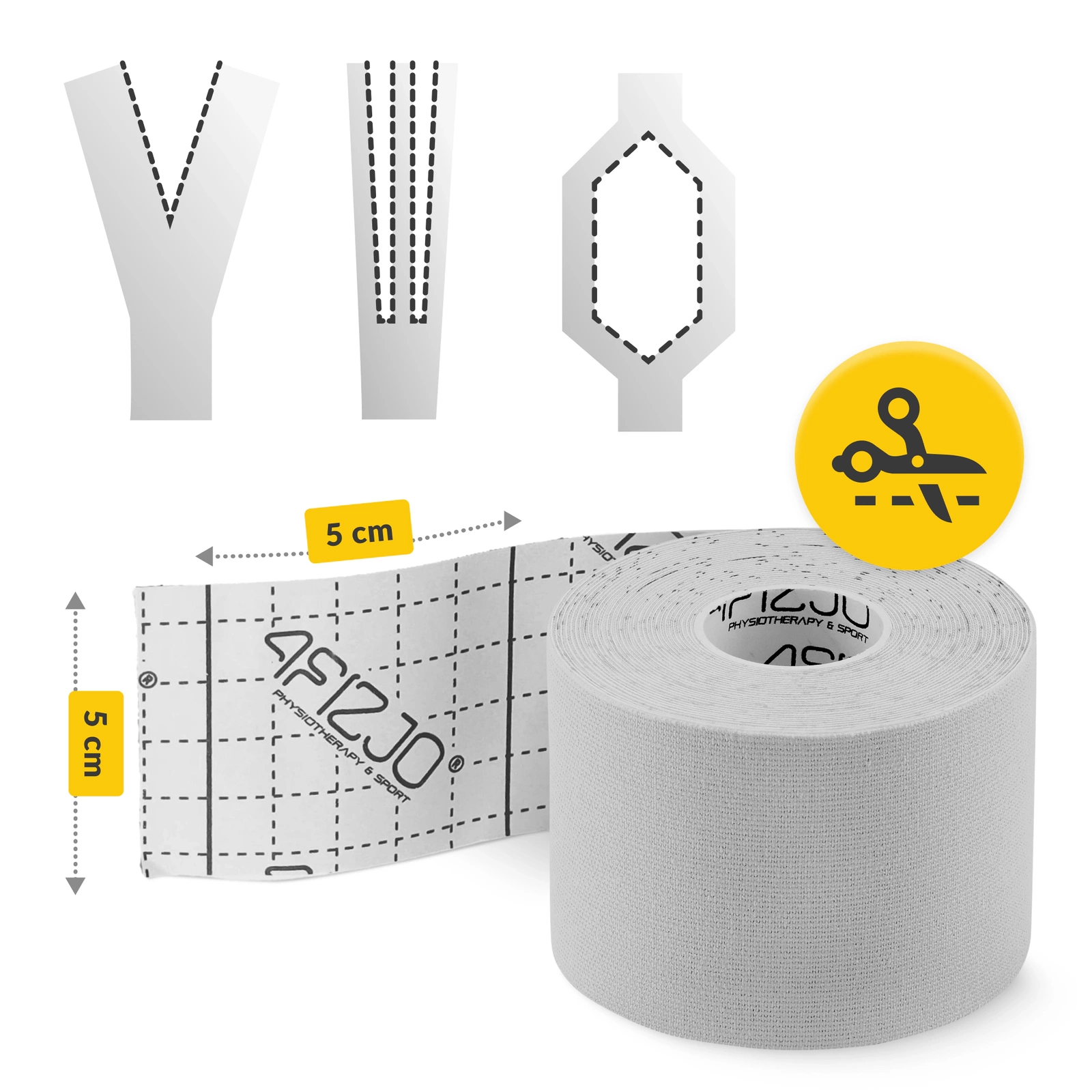 taśma do kinezjotapingu kinesiotaping tejpy tape 4fizjo