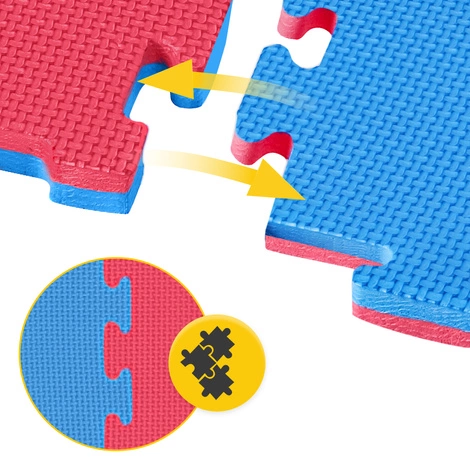 Mata ochronna piankowa PUZZLE na podłogę 100 x 100 cm