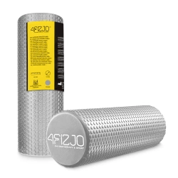 Wałek do masażu z wypustkami CARE+ 45 cm szary