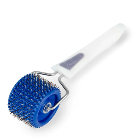 Wałek wieloigłowy do masażu twarzy Lyapko 3,5 bez niklu granatowy