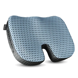 Poduszka ortopedyczna do siedzenia niebieska