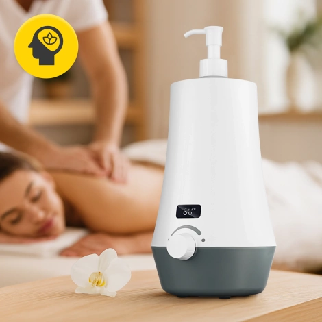 Elektryczny podgrzewacz do olejków do masażu