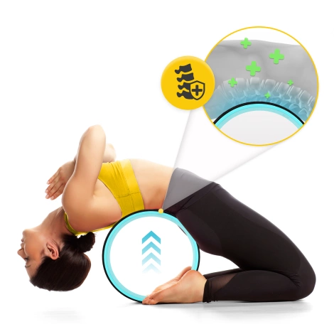 Koło do jogi DHARMA niebieskie