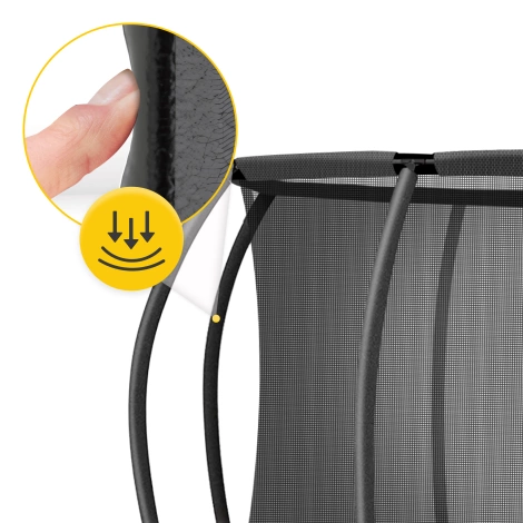 Trampolina ogrodowa dla dzieci PRO 374 cm 12FT