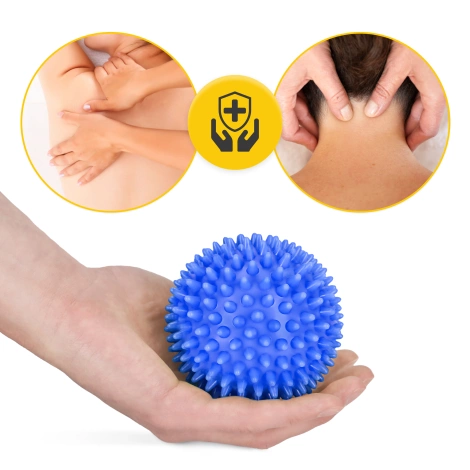 Piłka do masażu z kolcami SPIKE+ 8 cm