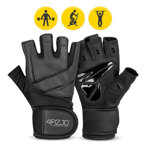 Rękawiczki treningowe z usztywnieniem nadgarstka PRO S