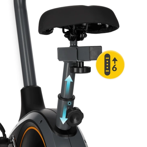 Rower stacjonarny magnetyczny EVO+ pomarańczowy