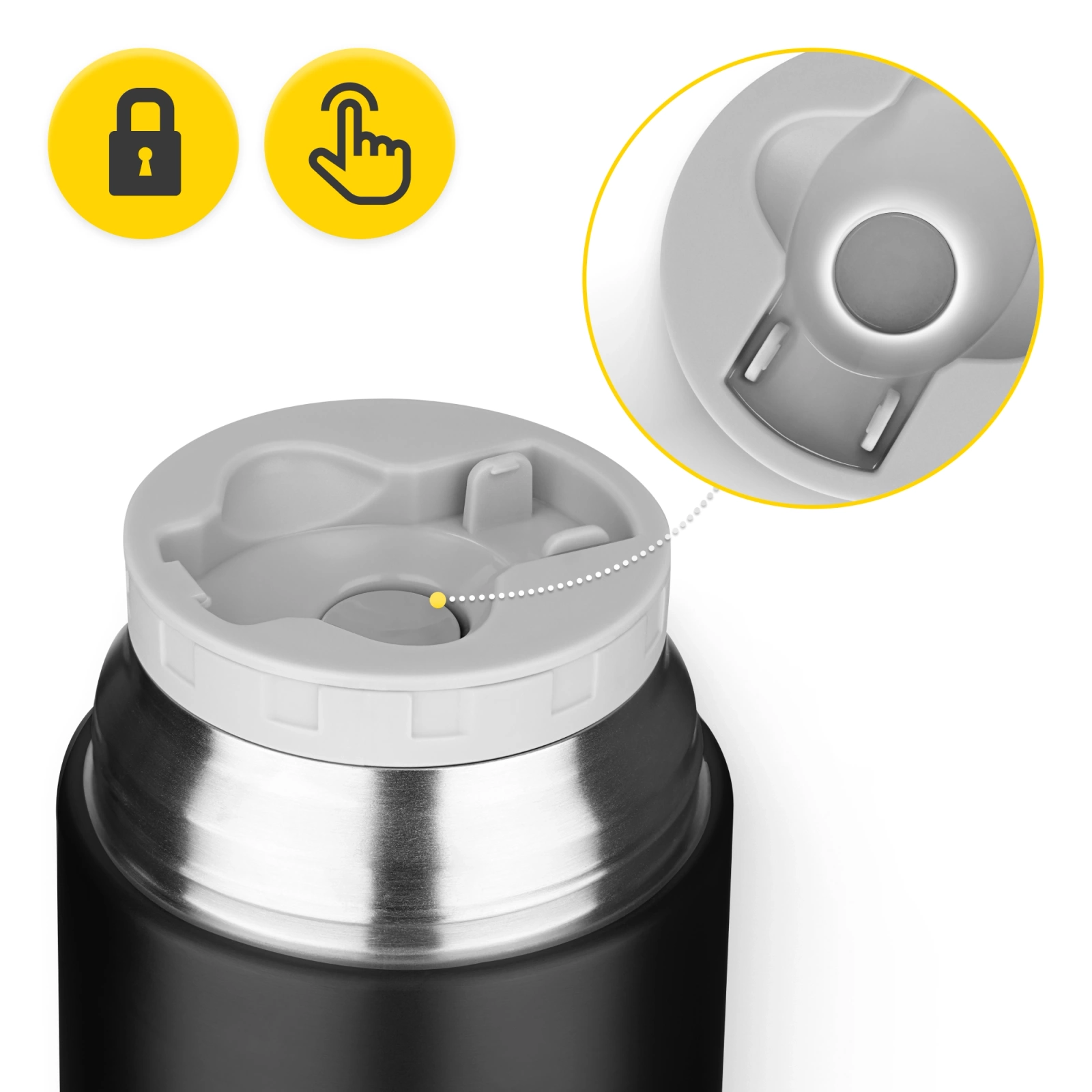 Termos obiadowy na jedzenie ze stali nierdzewnej Mountain Goat 720 ml