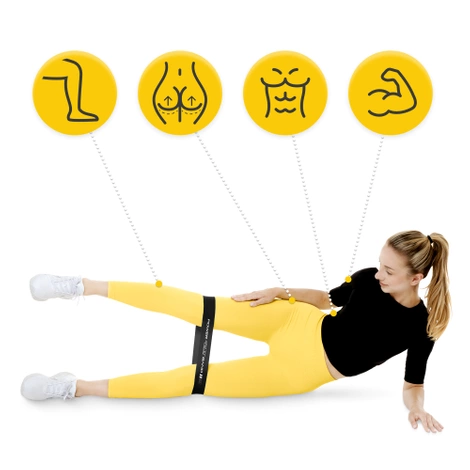 Zestaw 5 gum do ćwiczeń MINI POWER BAND