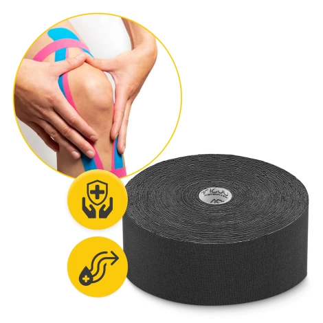 Taśma do kinesiotapingu 5 cm x 31 m