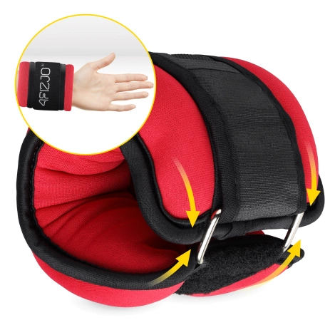 Obciążniki na kostki i nadgarstki 2 x 1 kg