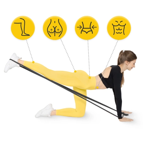 Taśma rehabilitacyjna FLAT BAND 12-15 kg