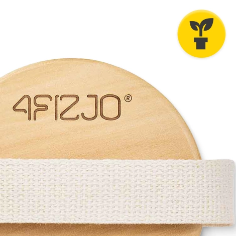 Szczotka z wypustkami do masażu ciała na sucho