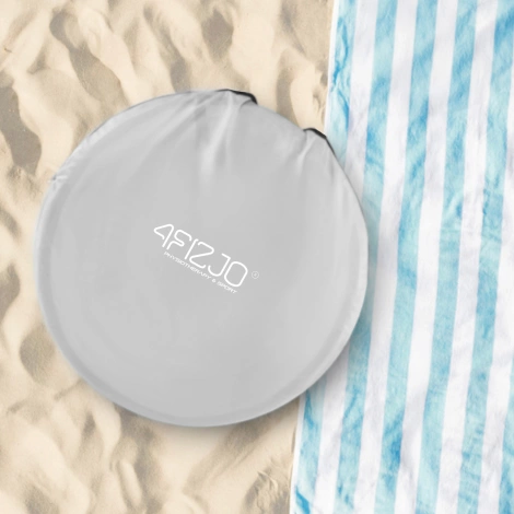 Namiot plażowy samorozkładający niebiesko-szary