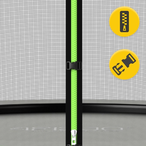 Trampolina ogrodowa dla dzieci PRO 252 cm 8FT