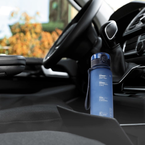 Butelka sportowa na wodę 650 ml niebieska