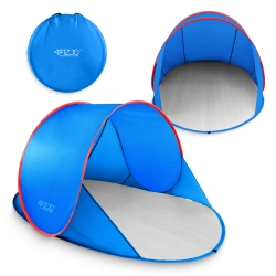 Namiot plażowy samorozkładający niebiesko-czerwony