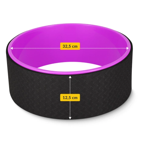 Koło do jogi DHARMA różowe