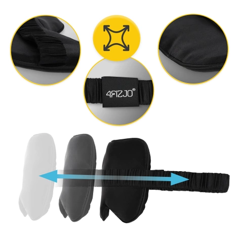 Jedwabna opaska na oczy do spania