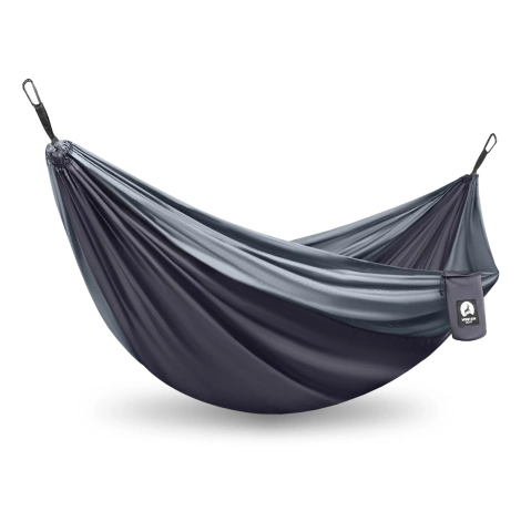 Hamak turystyczny jednoosobowy Mountain Goat szaro-grafitowy