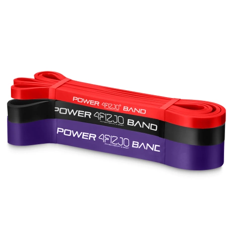 Zestaw 3 gum oporowych do ćwiczeń POWER BAND