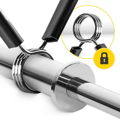 Zaciski sprężynowe do gryfu 25 mm 2 szt.