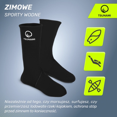 Skarpety neoprenowe do morsowania 40/41
