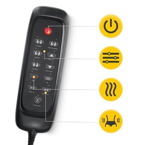 Mata masująca na fotel SHIATSU