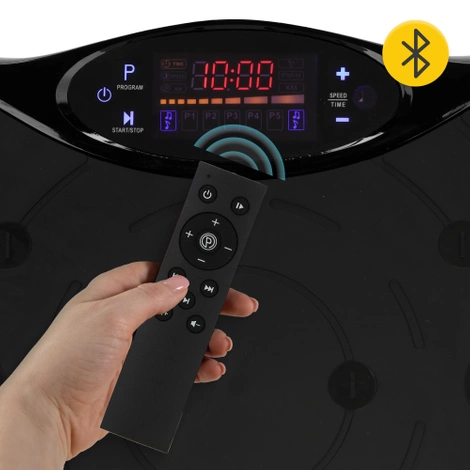 Platforma wibracyjna do ćwiczeń ULTRA+ czarna