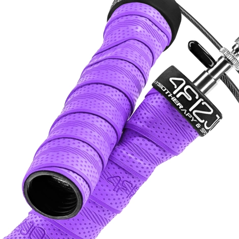 Skakanka bokserska z obciążeniem 3 m fioletowa
