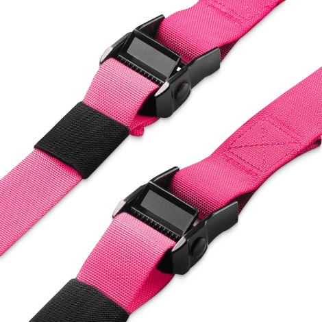 Pasy treningowe taśmy do ćwiczeń TRX różowe