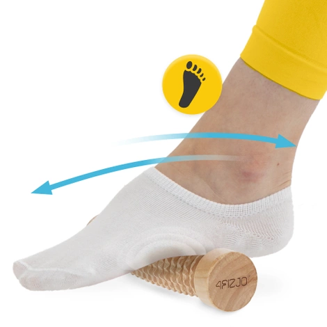 Drewniany wałek do masażu ciała