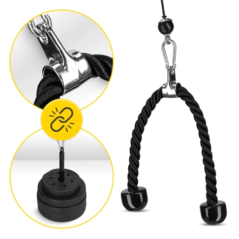 Wyciąg górny i dolny do ćwiczeń