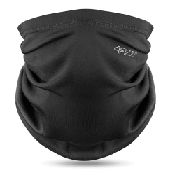 Komin termiczny na szyję unisex - czarny